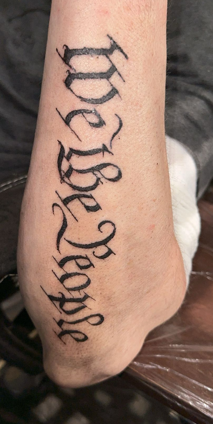 Kylie Gonzales tattoo work