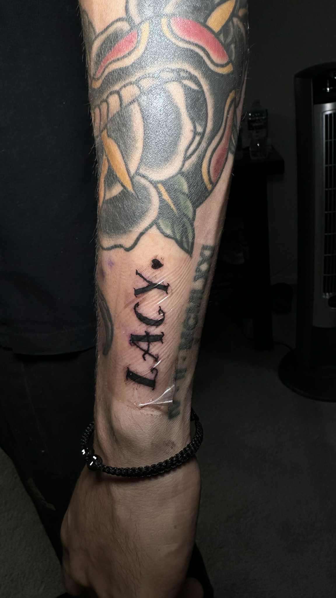 Kylie Gonzales tattoo work