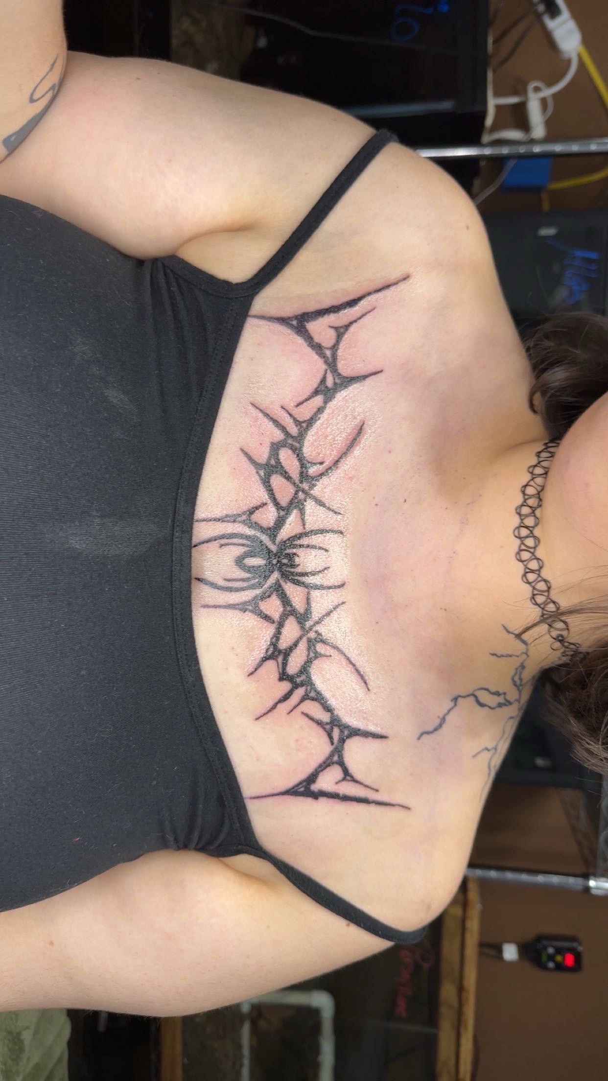 Kylie Gonzales tattoo work