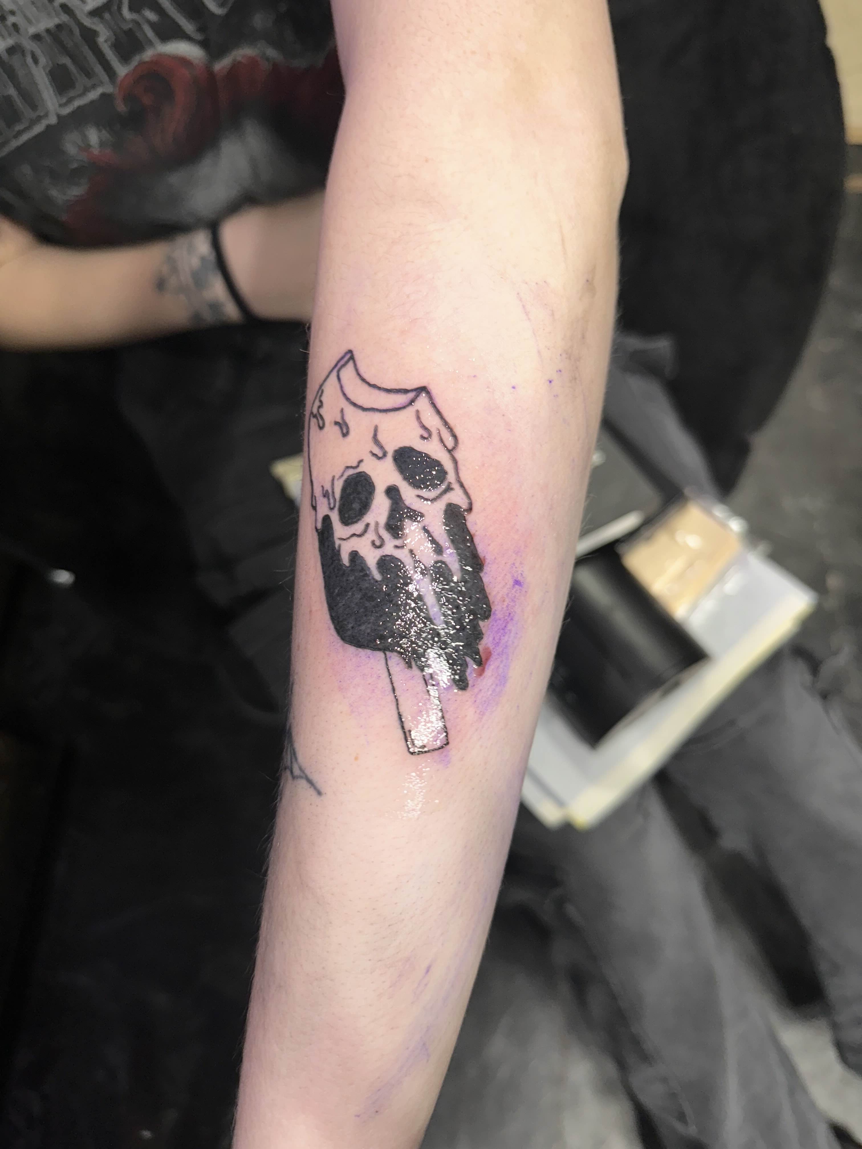 Kylie Gonzales tattoo work