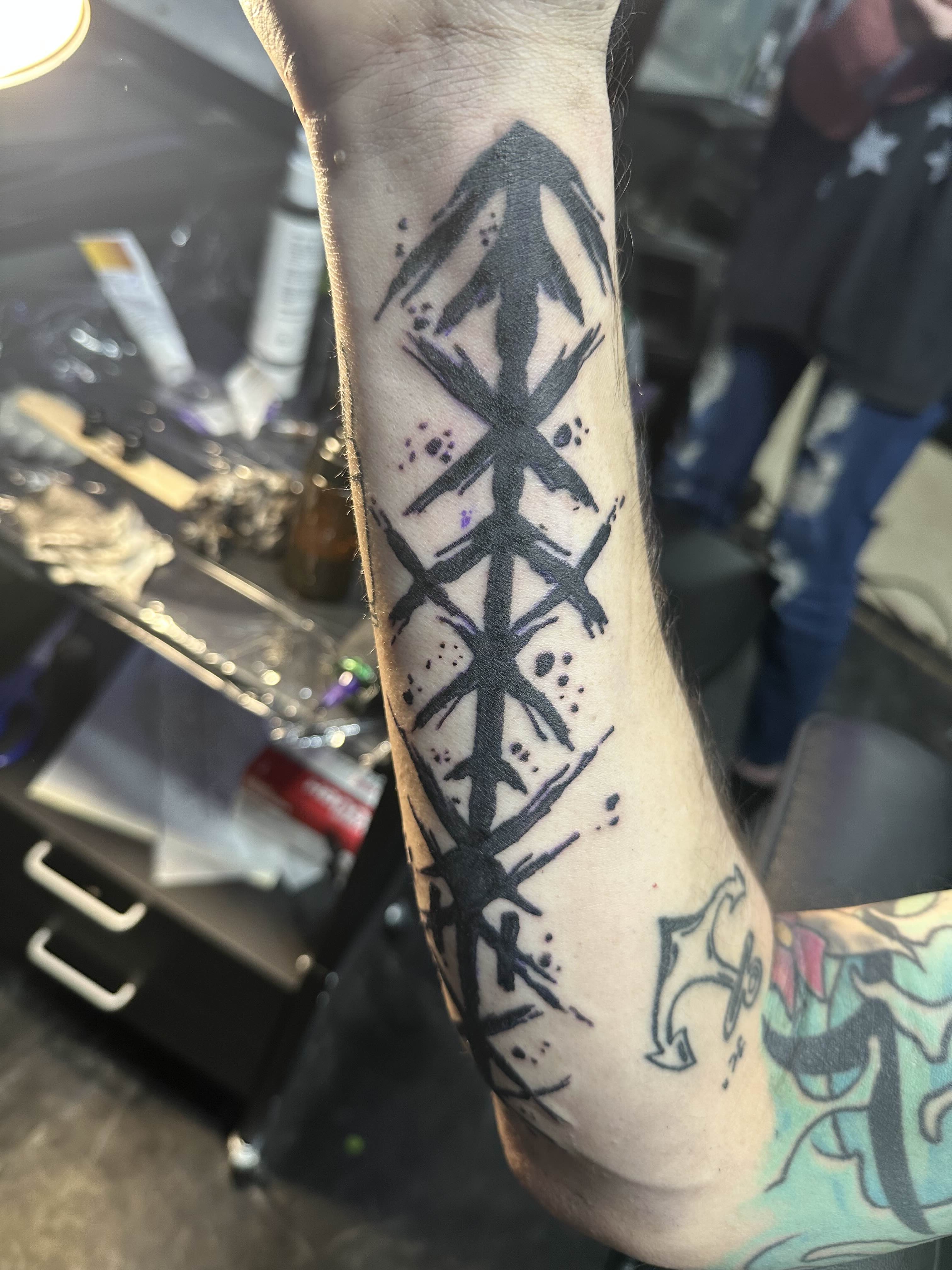 Kylie Gonzales tattoo work